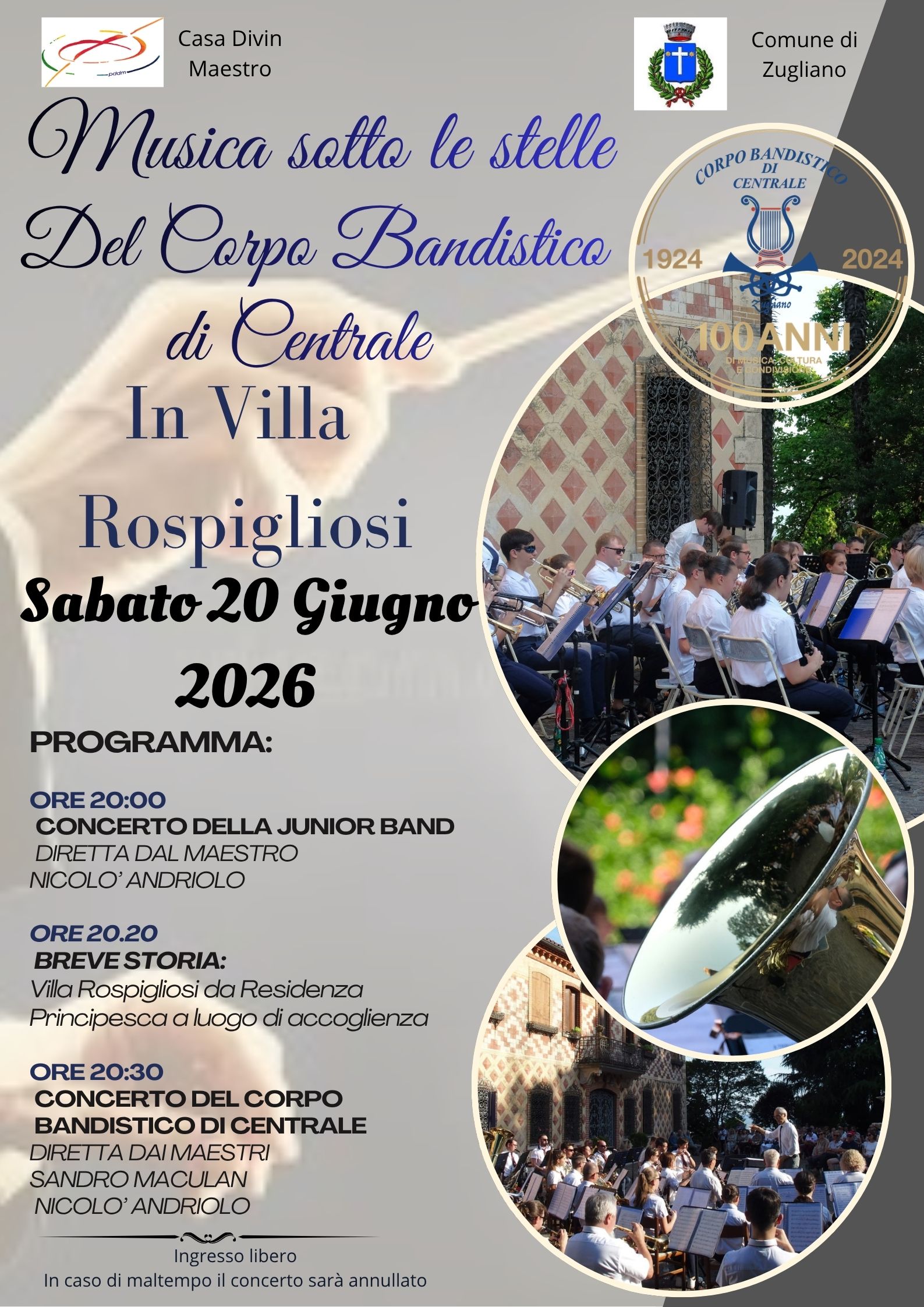 Locandina Evento Musica Sotto Le Stelle